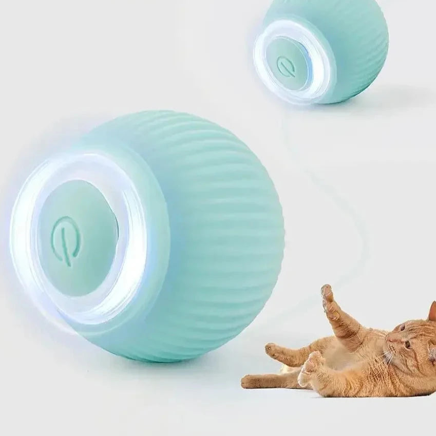 Smart Rechargeable Cat Rolling Ball Toy